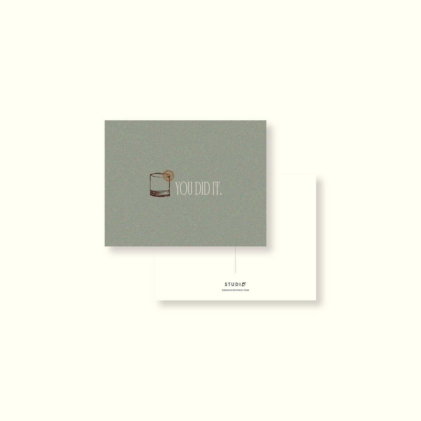 'You Did It' Keepsake